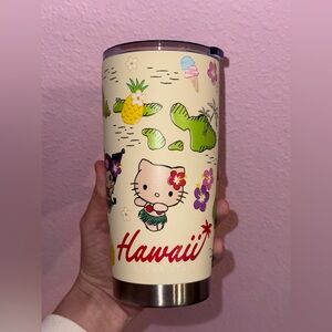 Hello Kitty ABC Store Hawaii Exclusive Tumbler Hot Travel Mug Insulated Kuromi